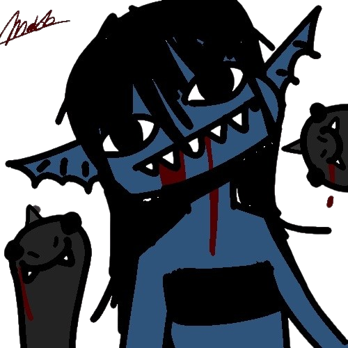 Character peeking from top right