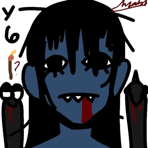 Character peeking from left bottom